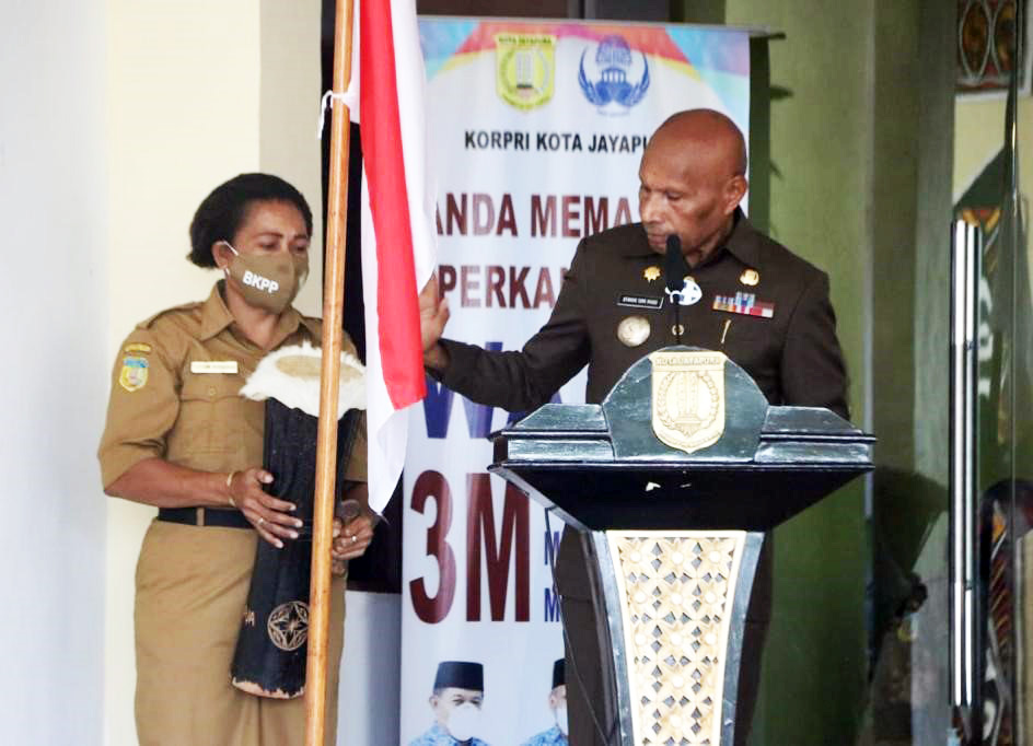 PENYELENGGARAAN LATSAR CPNS GOL II DAN III AK. I - VI DI LING. PEMKOT JAYAPURA TAHUN 2021 - (Ada 6 foto)