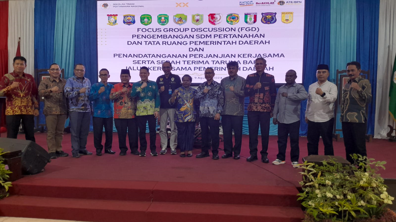 PENANDATANGANAN MoU PEMKOT JAYAPURA DAN STPN JOGJAKARTA TERKAIT SEKOLAH KEDINASAN TAHUN 2024